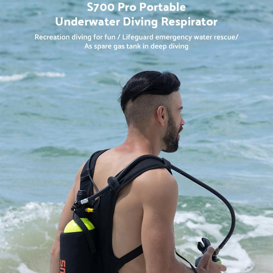 Smaco 2L Mini Scuba Tank Diving Equipment