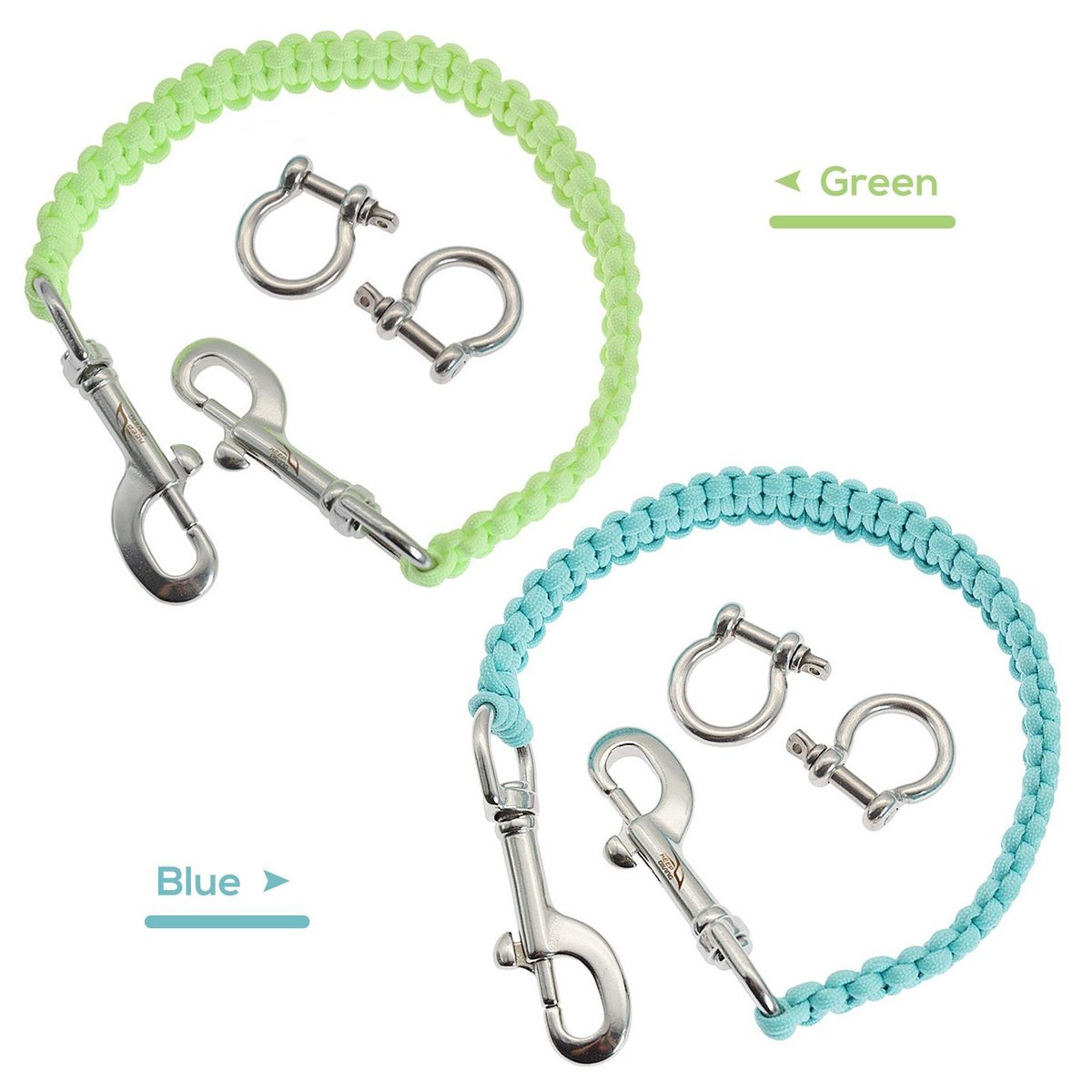 2 PCS Underwater Camera Housing Carry Lanyard Luminous