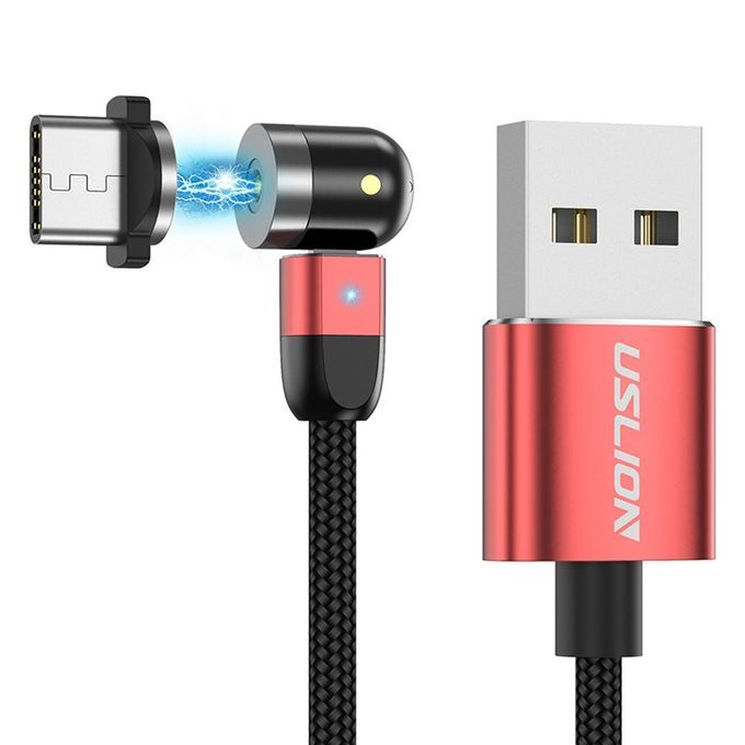 Magneti  Data  Able Magneti  Su Tion Magnet  Harger  Able  Harging  Able For IPhone For Android Type- -red-2M Line+type-c