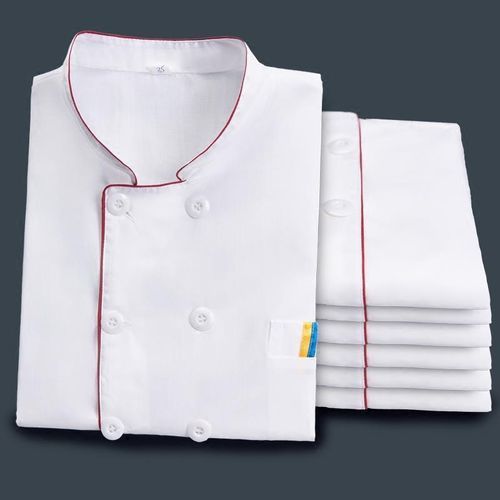 3pcs Chef Men's Signature Lightweight Chef Coat (Have Hat +apron)