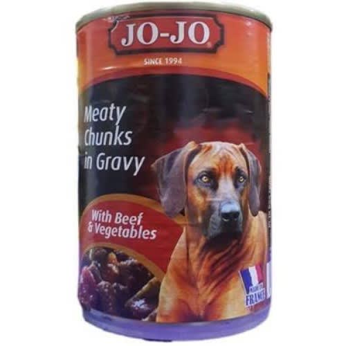 Adult Dog Food Meaty Chunks In Gravy - 24pcs - 400g