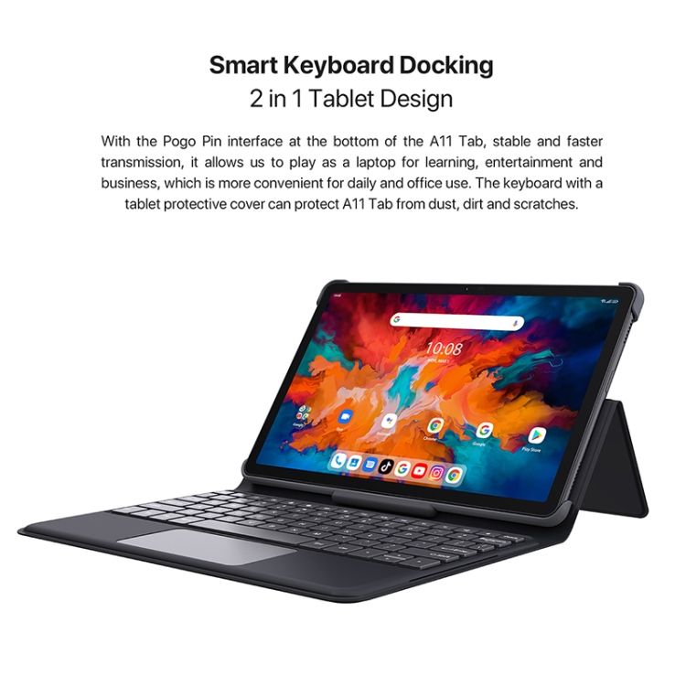UMIDIGI Magnetic Keyboard & Protective Case For A11 Tab