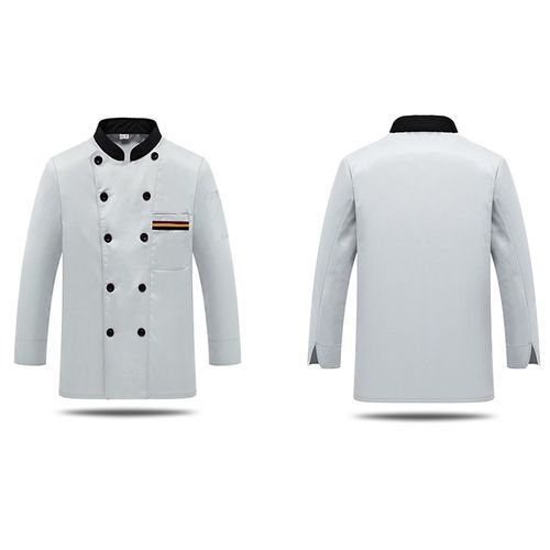 Man Chef Uniform Kitchen Restaurant Chef's Tops