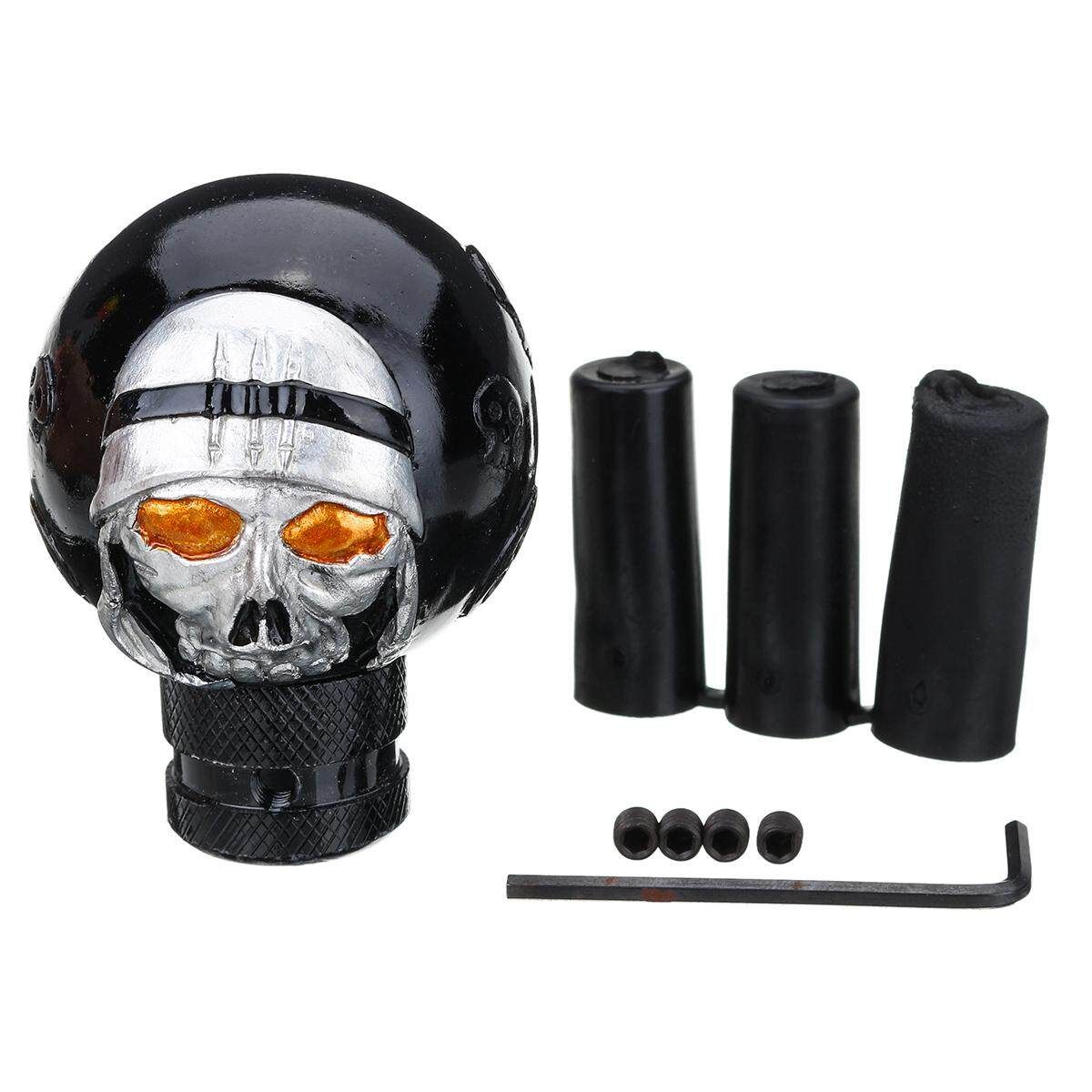 Universal Car Soldier Skull Head Style Gear Shift Knob Skull Shifter Lever