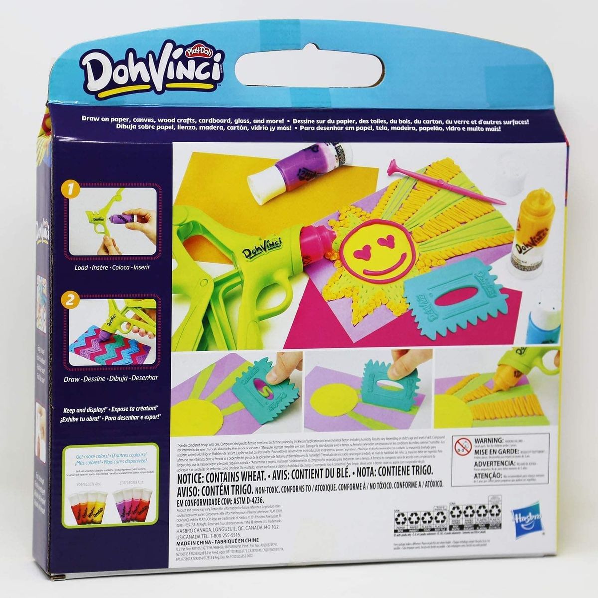 Play-Doh DohVinci Essential Art Set 8 Colour