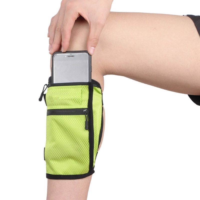 Outdoor Running Sports Invisible Breathable Mobile-Black
