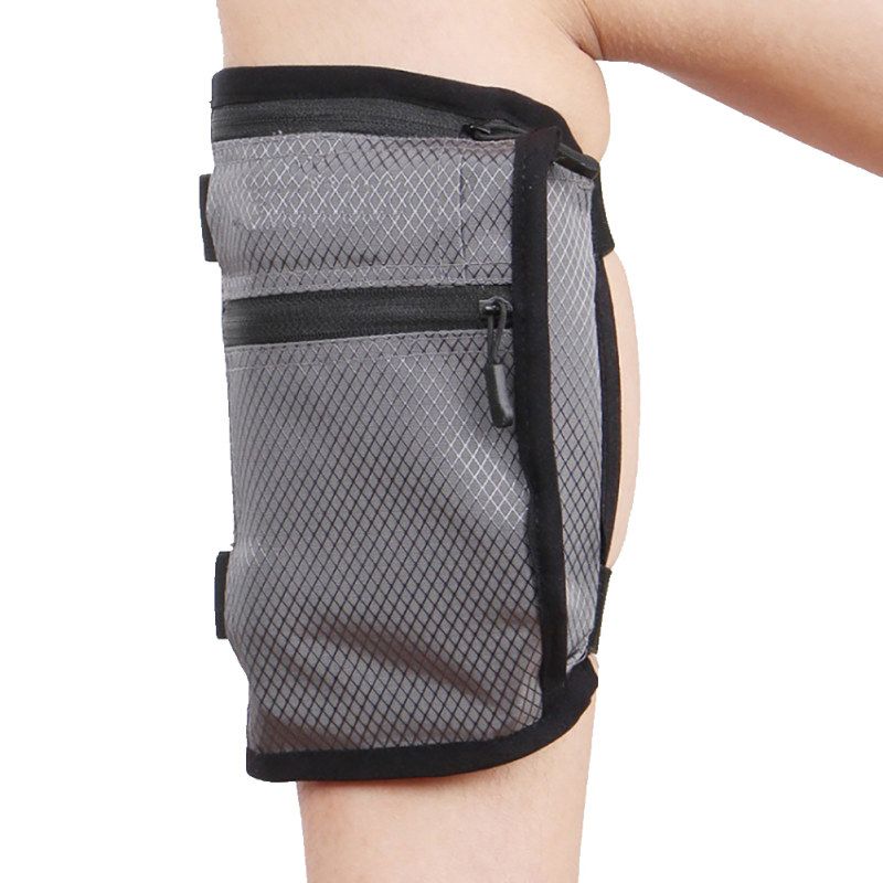 Outdoor Running Sports Invisible Breathable Mobile-Black