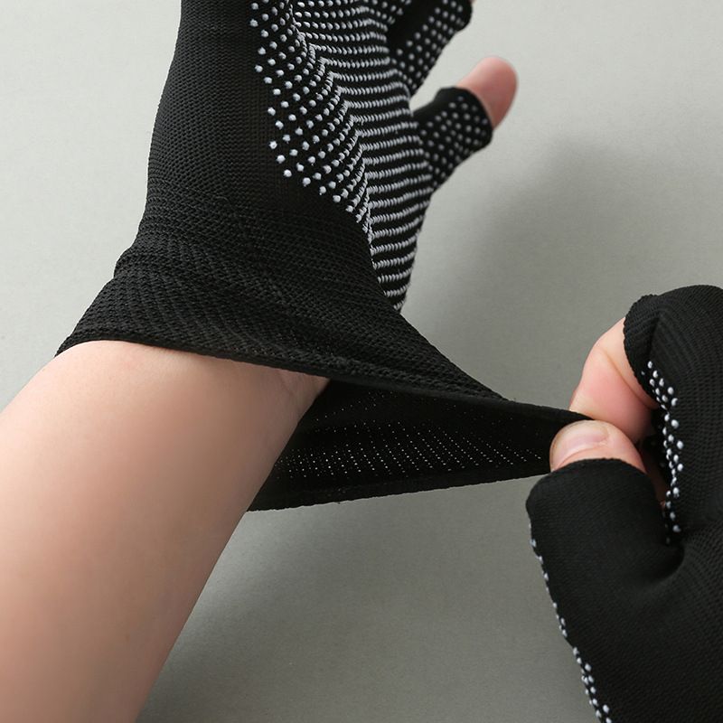 2pcs Gloves Wrist Support Brace Wrist Stabilizer Adjustable Stretch Bike , Bicycle, Exercise