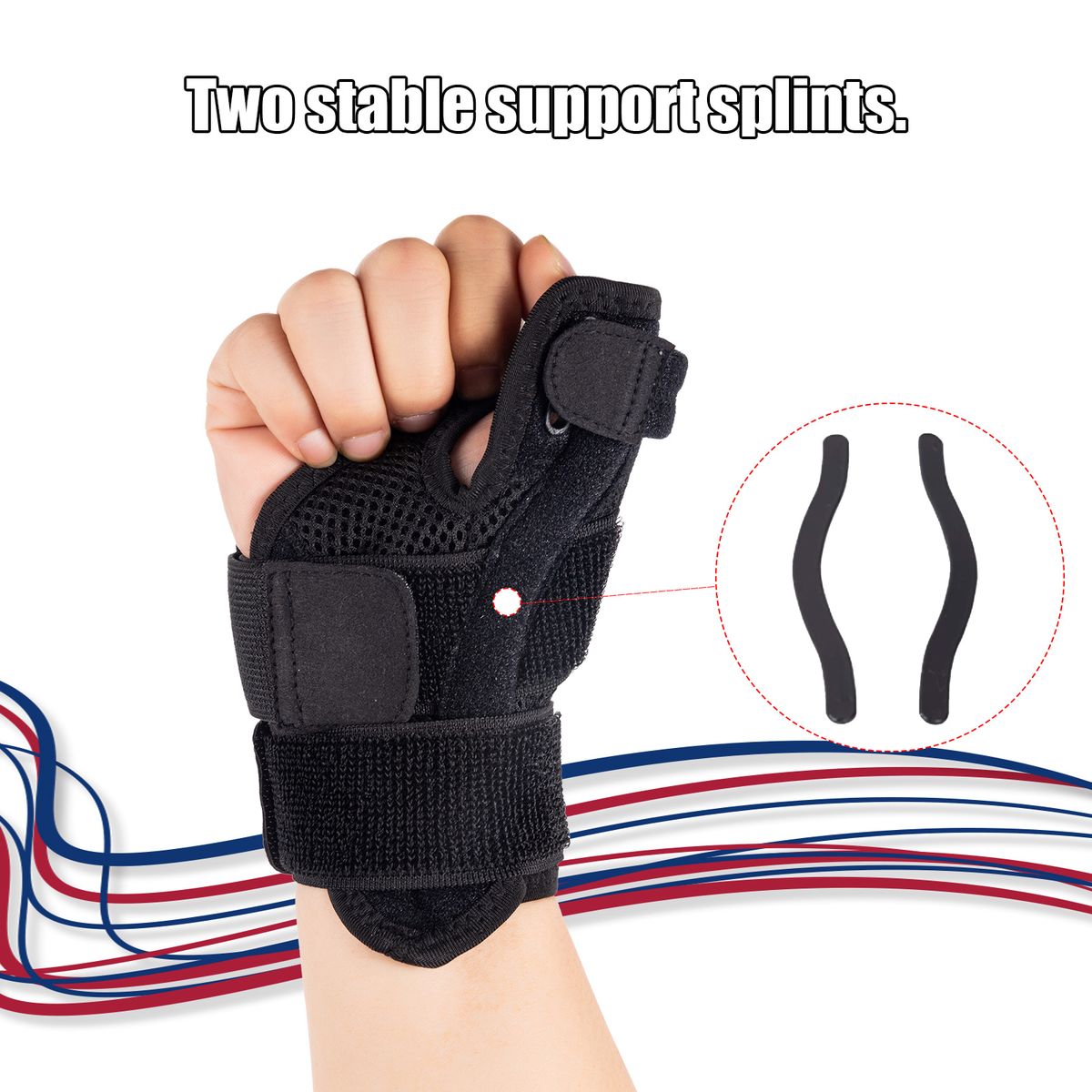 Thumb Wrist Brace, Suitable  Left And Right Hands（Pack Of 1）