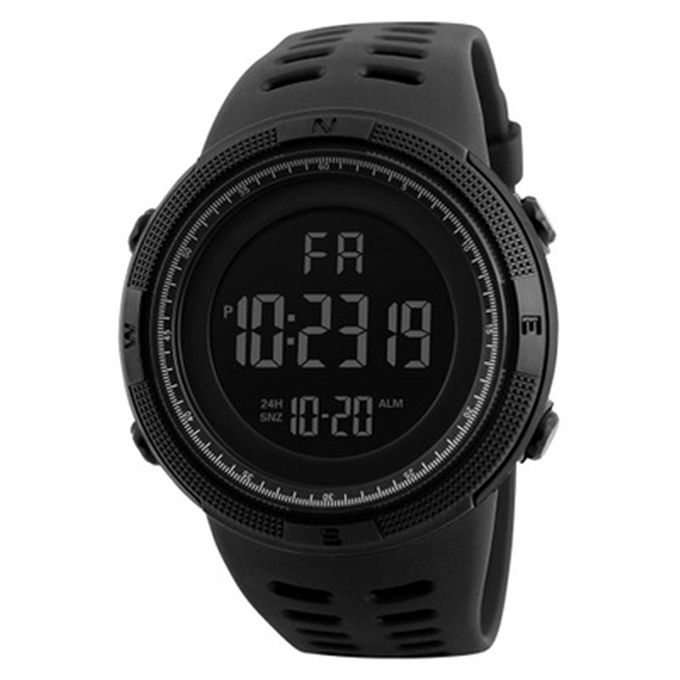 Men's Multi Functional Sports Waterproof Electronic Watch