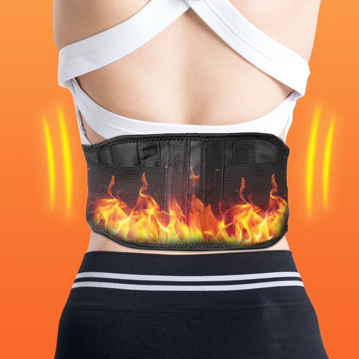 Self-heating Magnetic Therapy Back Brace Support Brace