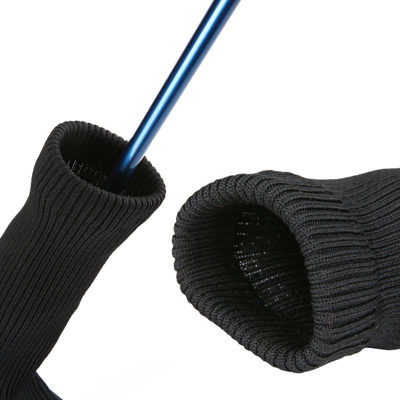 Black Golf Head Covers Driver 1 3 5 Fairway Woods For Golf
