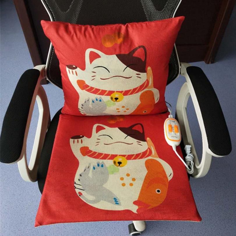 Portable Electric Heating Mat Heater Chair-pillow Pad Heater