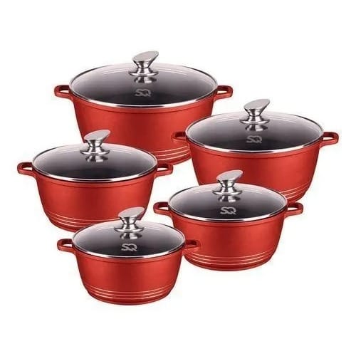 Sq Professional Die-cast Non-stick Pot -10pieces