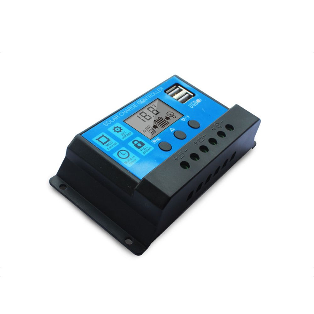 80A Solar Charge Controller, Upgraded Solar Panel USB Port