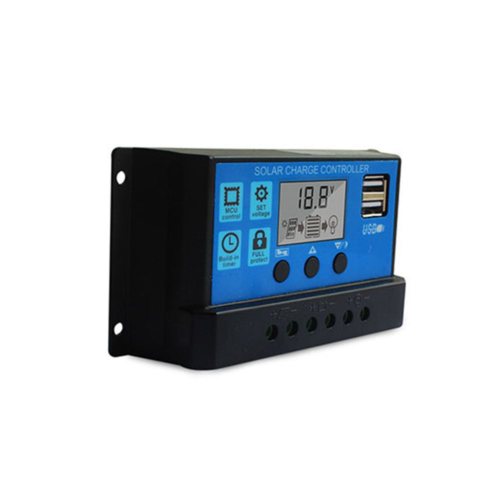 50A Solar Charge Controller, Upgraded Solar Panel USB Port
