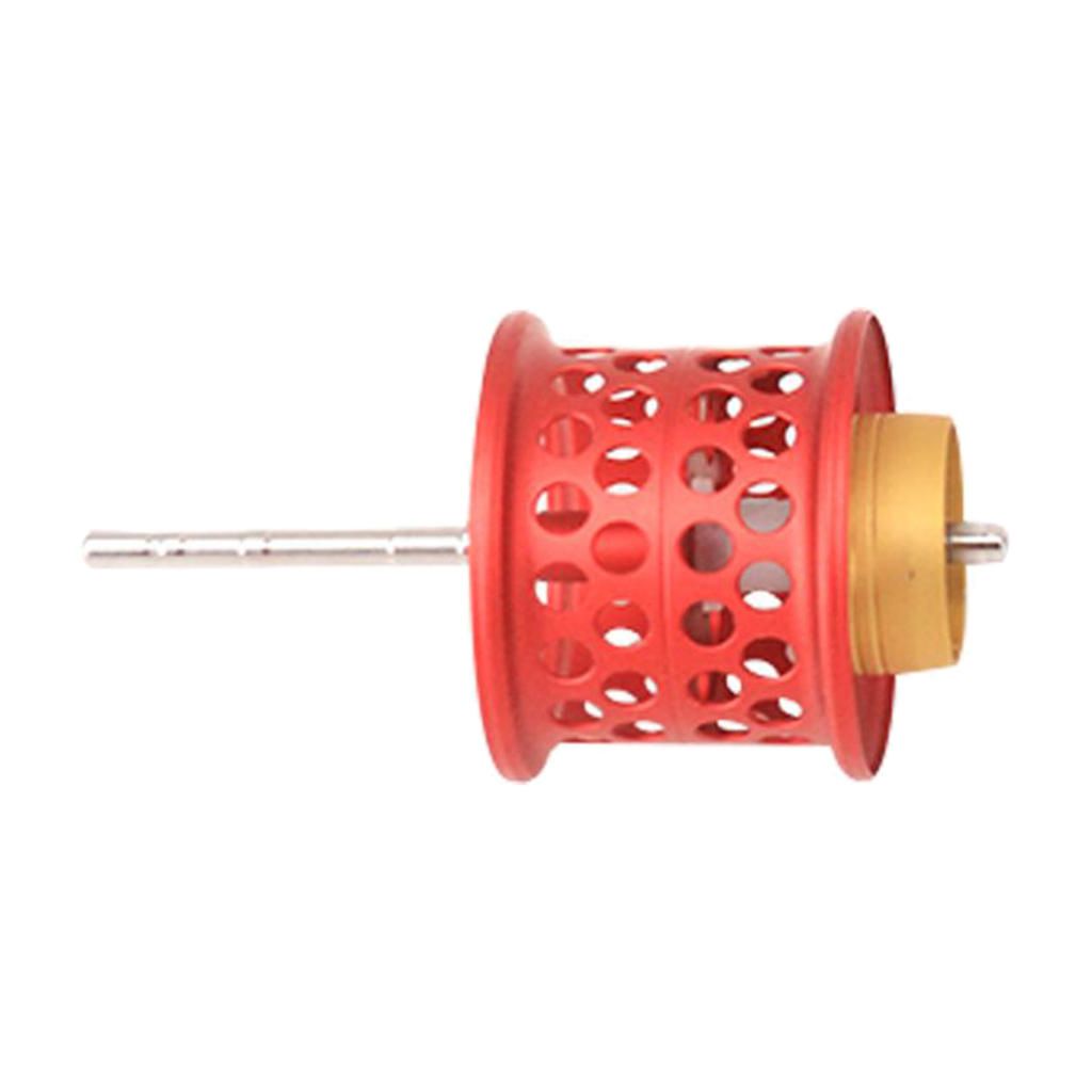 Metal Spool For Baitcasting Bait Casting  Water Drop Reel Red