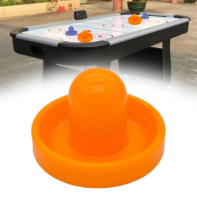 Air Hockey Pusher Large Size Goal Handles Striker Paddle For Orange