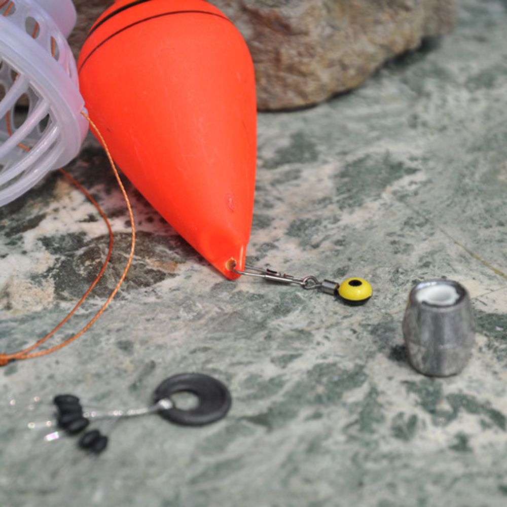 Silver Carp Fishing Float Bobber Sea Monster With Six Strong
