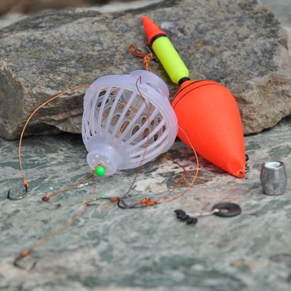 Silver Carp Fishing Float Bobber Sea Monster With Six Strong