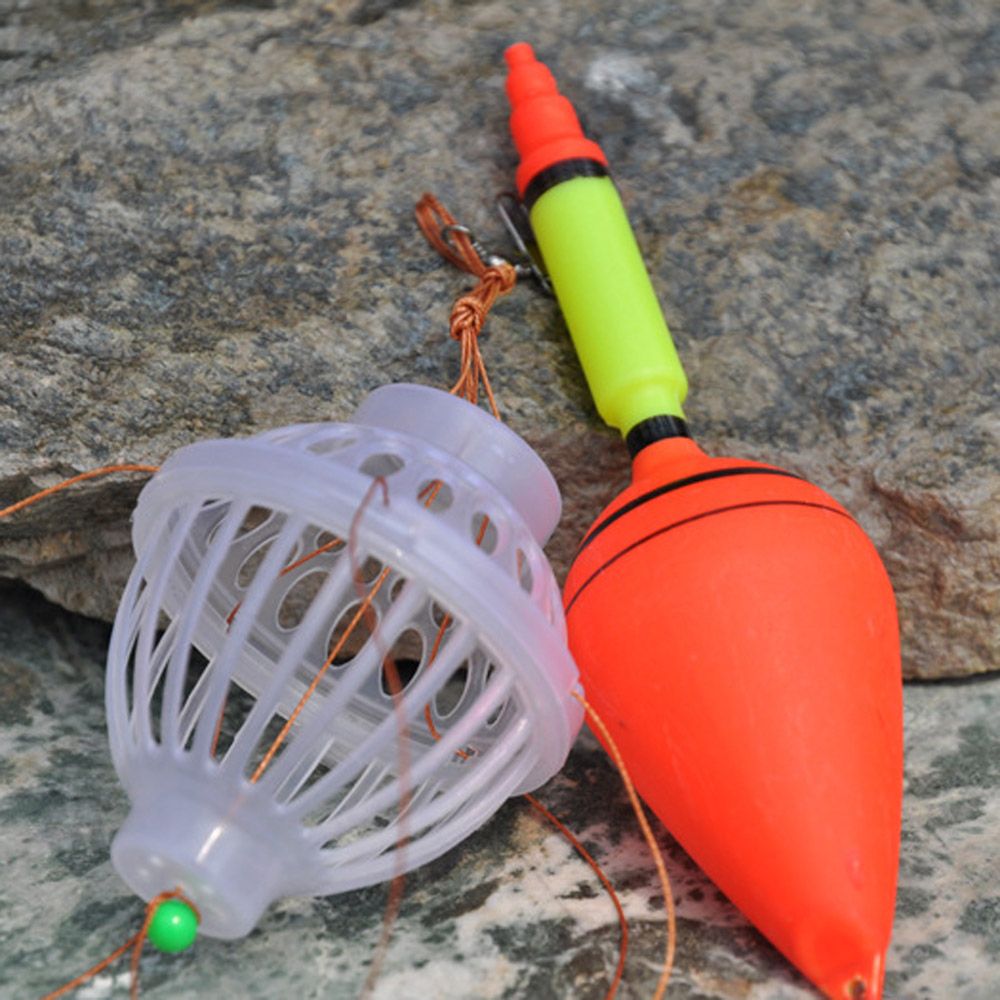 Silver Carp Fishing Float Bobber Sea Monster With Six Strong