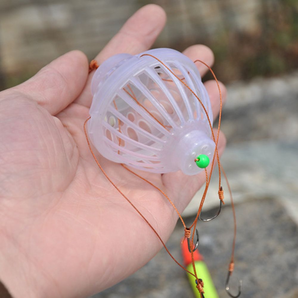Silver Carp Fishing Float Bobber Sea Monster With Six Strong