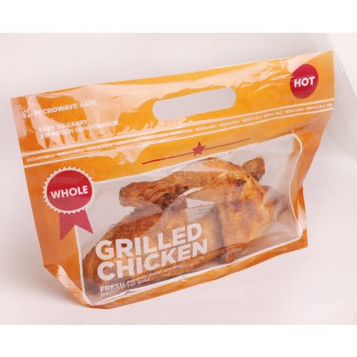 Whole Grilled Chicken Ziplock Pouch - 50pieces