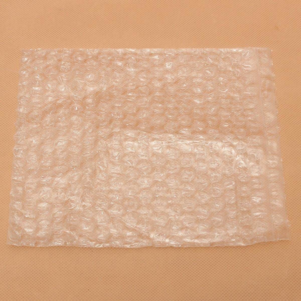 20PCs Clear Shakeproof Recyclable Small Packing Pouches Poly Bubble Wrap Bags 18*20cm 18*20cm