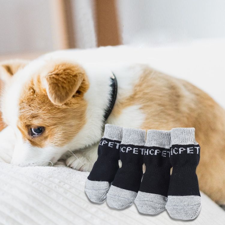 2 PCS Dog Anti-scratch Socks