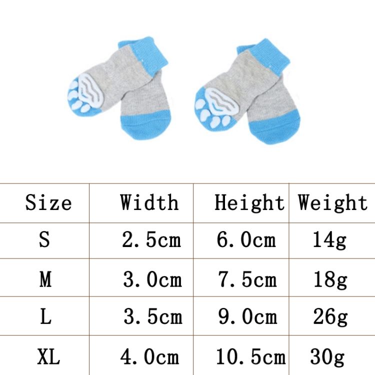 2 PCS Dog Anti-scratch Socks