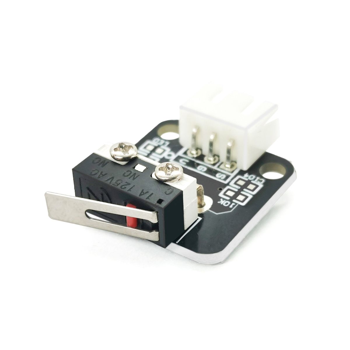10 Pcs 3D Printer Part End Stop Limit Switch 3 Pin Compatible with CNC RAMPS 14 RepRap 3D Printer for -10 10SS4S5