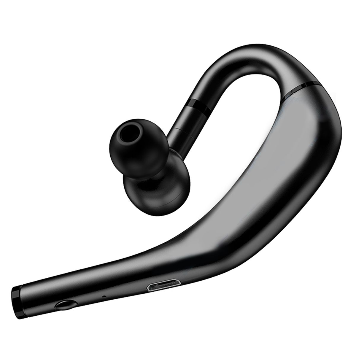 RD09 Ear Hook Bluetooth 5.0 Stereo Rechargeable Long-Black
