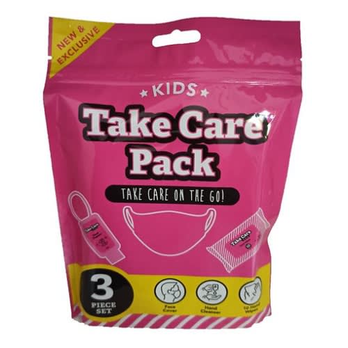 Stay Safe Care Pack Junior - Pink