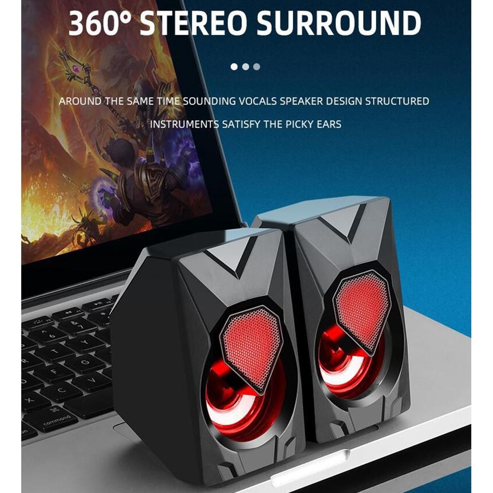 D71 RGB Computer Speaker Home Office Subwoofer Speaker with