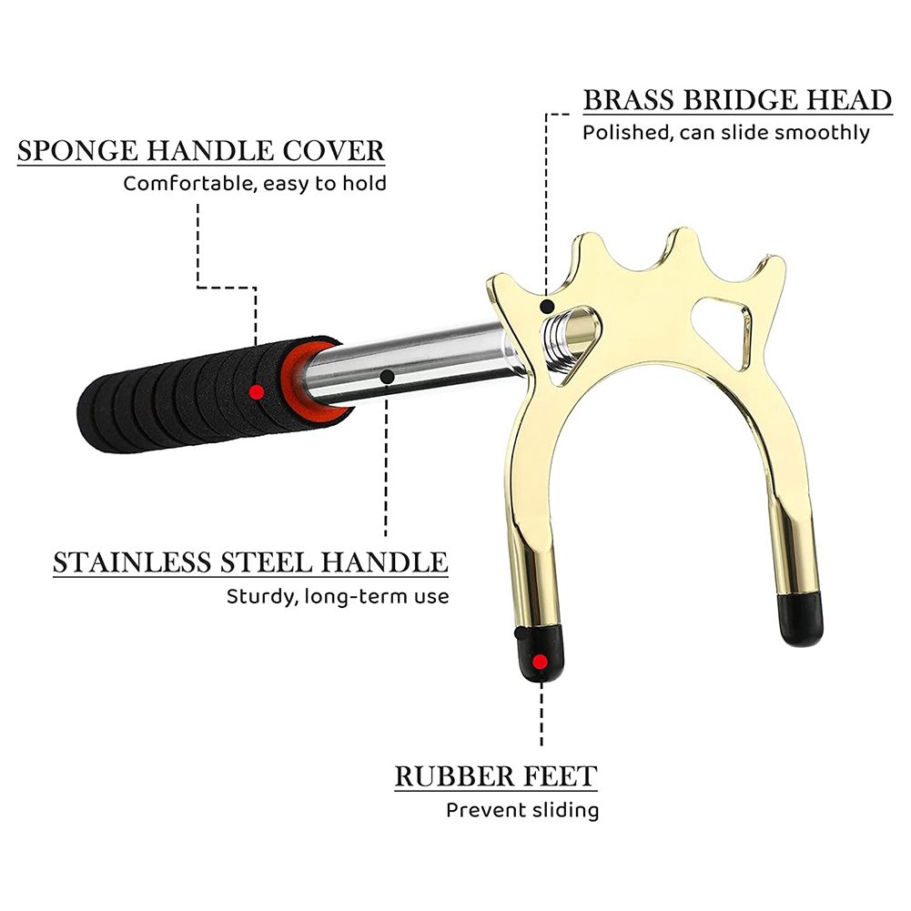 Retractable Billiard Cue Stick Bridge With 3Pcs Removable