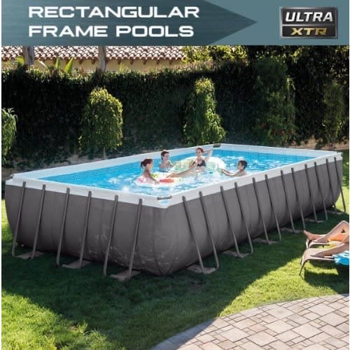 Intex Ultra Xtr Frame Above Ground Pool Rectangular