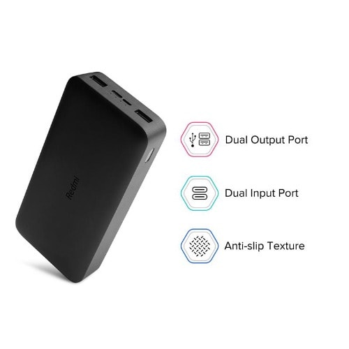 Xiaomi Power Bank - 20000mAh - 18w - Black