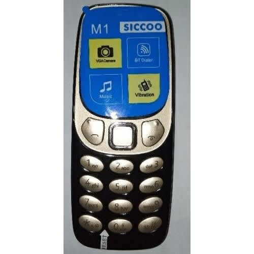 Siccoo M1 Feature Phone - Dual Sim