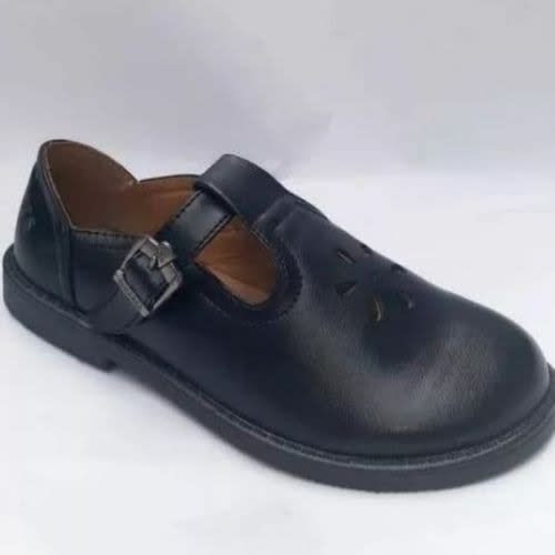 Back To School Cortina Children Shoes- Black