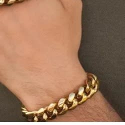 Thick Cuban Chain And Bracelet