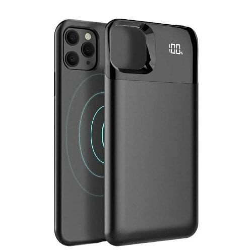 5500mah Wireless Battery Power Bank For Iphone 11 Pro Max Battery Case