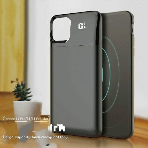 5500mah Wireless Battery Power Bank For Iphone 11 Pro Max Battery Case