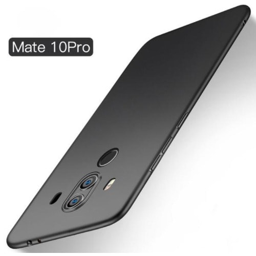 Silicon Back Case For Huawei Mate 10 Pro  - Black