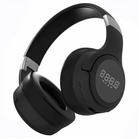 LCD Display Wireless Bluetooth Stereo Bass Headphones -B28