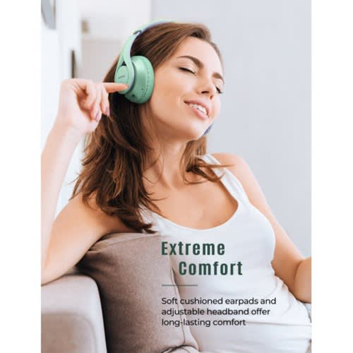 059 Bluetooth Headphones - Green