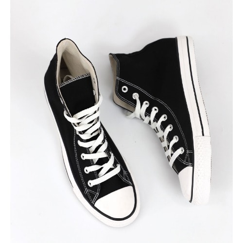 High Top Sneakers - Black