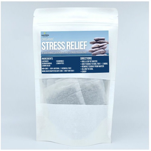 Organic Stress Relief Tea - 30 Teabags