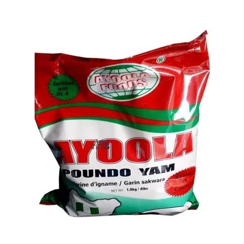 Ayoola Foods Poundo Yam - 0.9kg