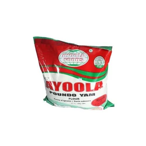 Ayoola Foods Poundo Yam - 0.9kg