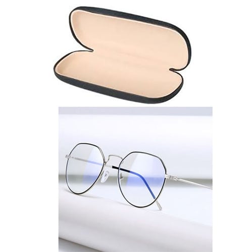 Anti Blue Light Eye Protection Glasses For Phones And Computers -with Case